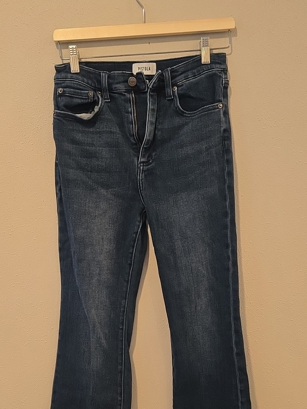 pistola Dark Blue Flare Jeans